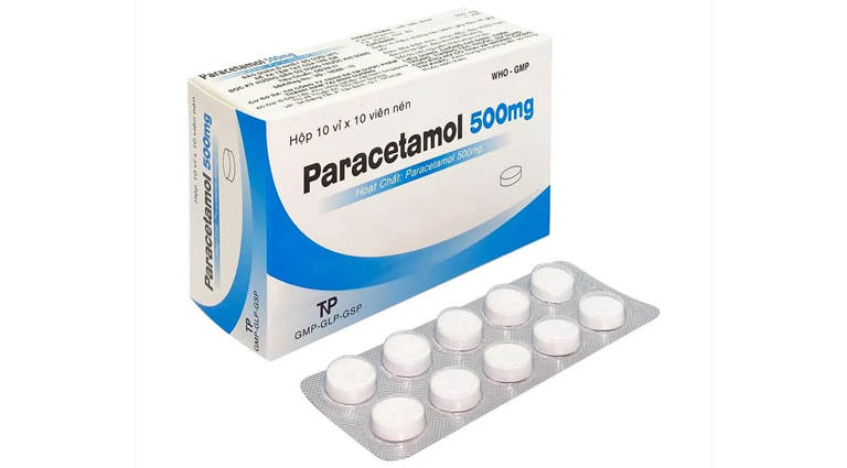 Paracetamol giúp hạ sốt, giảm đau hiệu quả