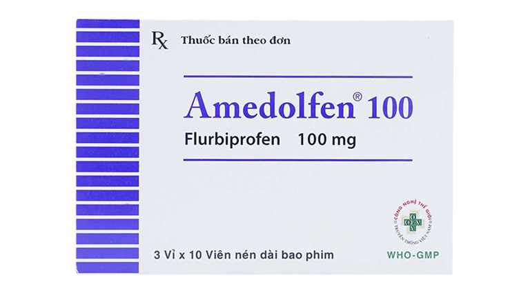 Flurbiprofen giúp giảm viêm, sưng tấy niêm mạc họng