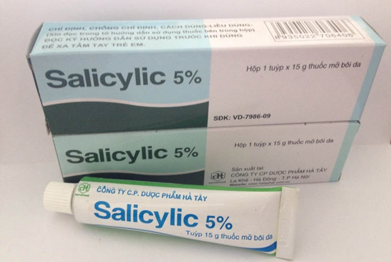 Axit Salicylic có gái thành rẻ, mang lại hiệu quả cải thiện bệnh vảy nến tốt