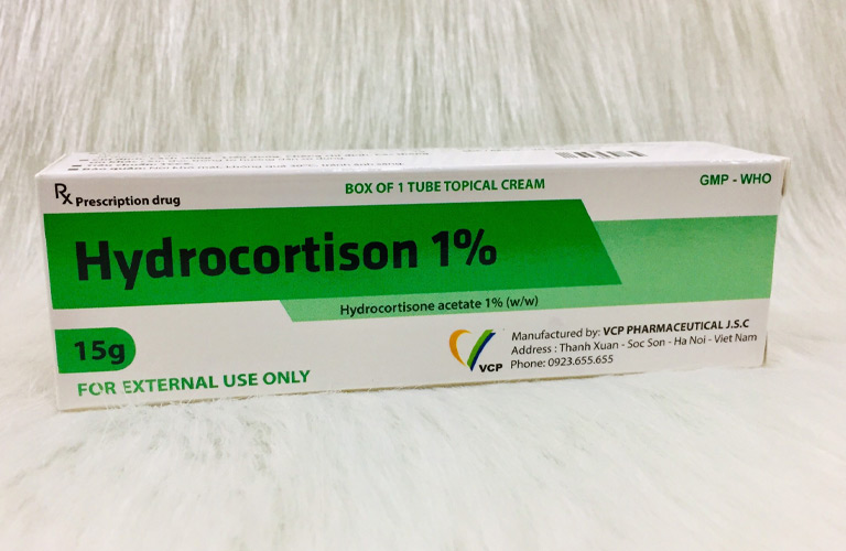 Hydrocortisone là loại thuốc bôi tại chỗ chống viêm, giảm ngứa hiệu quả