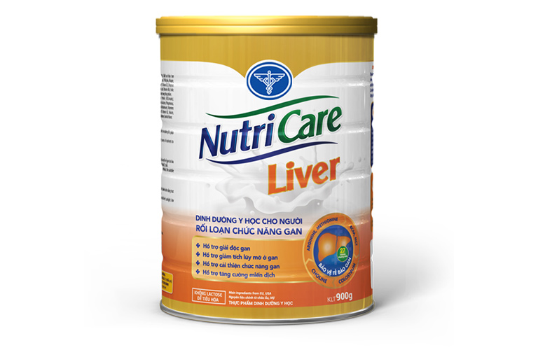 Sữa Nutricare Liver có công thức đặc biệt dành cho người rối loạn chức năng gan