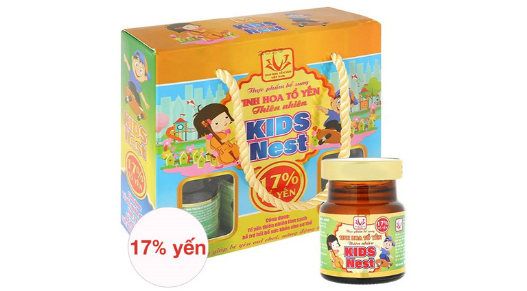 Yến sào Kids Nest đa dạng hương vị cho bé lựa chọn