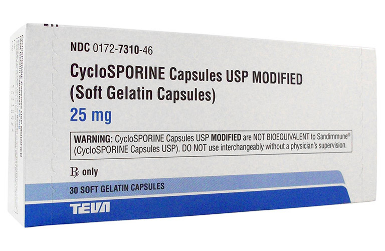 Cyclosporine được chỉ định trong trường hợp bệnh nặng