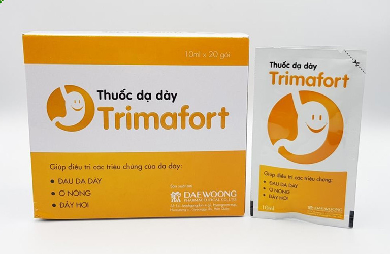 Trimafort làm giảm các triệu chứng đau dạ dày