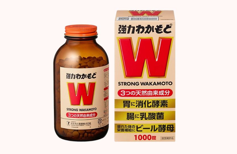 Strong Wakamoto là sản phẩm chứa các lợi khuẩn giúp cân bằng hệ vi sinh đường ruột