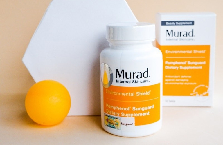 Murad Pomphenol Sunguard Dietary Supplement chống nắng kết hợp làm mờ nám tàn nhang