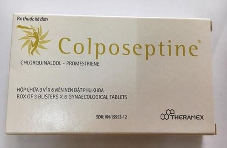 Thuốc đặt âm đạo Colposeptine