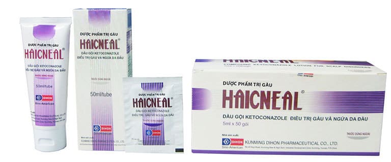 Dầu gội trị viêm da đầu tiết bã Haicneal