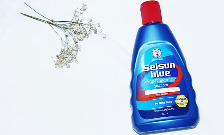 dầu gội trị viêm da tiết bã Selsun Blue