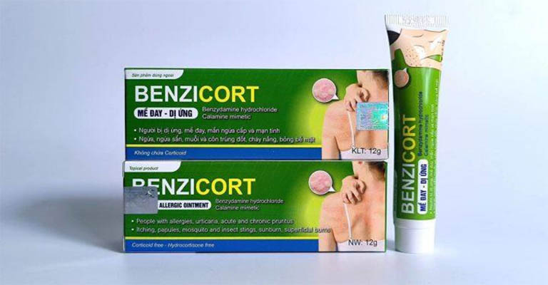 thuốc trị mề đay cho trẻ em Benzicort