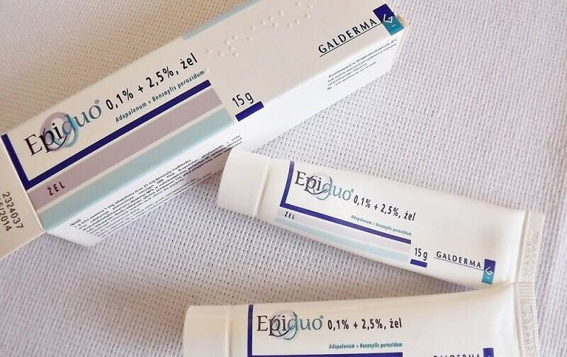 Trong thành phần của Epiduo có chứa Benzoyl Peroxide 0,1%